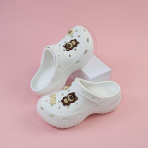 Baby Crocs – pantoufles kaki antidérapantes à semelle souple pour enfants, chaussures pour garçons et filles de 13 à 24 mois, utilisation en intérieur en été - Product Image 4