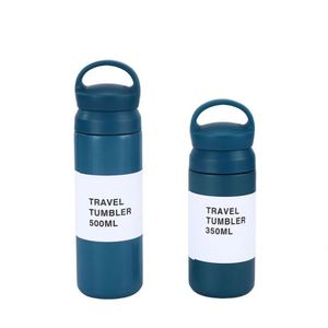 En stock, thermos de style japonais en acier inoxydable 304, 350 ml, 500 ml, tasse à café à double paroi isolée sous vide, pour le camping - Product Image 5
