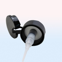 Pompe à acétone pour démaquillant en plastique 33/410, pompe à vernis à ongles pour emballage cosmétique L107