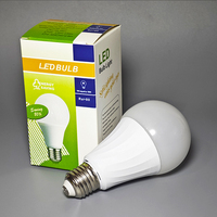 Ampoules LED 5W haute lumen 6500K-4000K-3500K Ampoules longue durée Éclairage à domicile et au bureau Ampoules LED