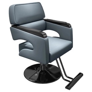 Silla de Barbero Hidráulica de Diseño Vintage para Salón de Belleza, Muebles de Peluquería Resistentes y Modernos - Product Image 4