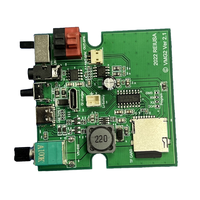 Services d'ingénierie inverse de carte de circuit imprimé (PCB) et de carte de circuit imprimé assemblée (PCBA) pour barre de son Dab Audio, fabrication clé en main de PCBA, carte de circuit imprimé d'amplificateur 5V/12V 1