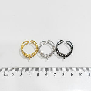 S925 Silver <b>Ring</b> Stand DIY <b>Pearl</b> Accessories Fashion <b>Ring</b> with 9-13mm Round Beads Jewelry Stand-10462 - Product Image 4