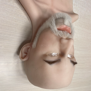 <span class=keywords><strong>Ultra</strong></span>-réaliste Halloween hommes Silicone visage couverture rapide-transformer Cosplay homme <span class=keywords><strong>masque</strong></span> barbes Crossdresser poitrine forme - Product Image 5