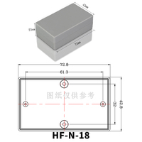 Boîtier de commande industriel IP54 anti-poussière en ABS avec revêtement poudré, pour carte de circuit imprimé personnalisée, usage industriel, électronique basse tension