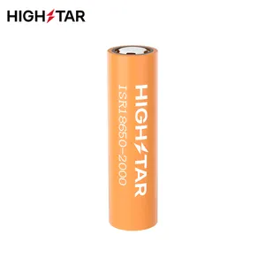 HIGHSTAR Komputer Digital 2000MAh, Baterai 18650, Baterai Isi Ulang Implan Koklea, Baterai Pita Pengisi Daya Dapat Dipakai