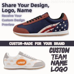 Nuove Sneakers Casual 2026 con Design Patriottico a Stelle e Strisce, Scarpe da Passeggio Personalizzate per Uomo per Rivenditori |   FN112A-26007094-006 - Product Image 3