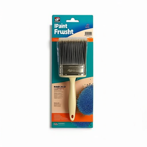 MNJ Paint Brush 4 Inch Plastic Handle Heavy Duty Painting Tool - Product Image 1