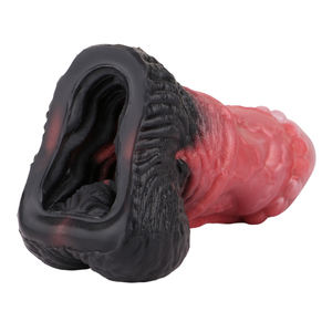 Venta al por mayor fantasía Animal perro/<span class=keywords><strong>caballo</strong></span>/Tigre pene masturbación silicona suave masturbador masculino bolsillo coño Stroker adulto juguete sexual - Product Image 5