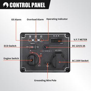 Générateur silencieux à essence TieKeHan, prix d'usine, autonomie de 9h, 50Hz, 230V, 3kW, 3,3kW, mini-générateurs pour usage domestique - Product Image 4