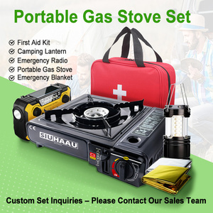 Bếp gas di động hai mục đích bếp nấu ăn ngoài trời Bếp gas <span class=keywords><strong>Burner</strong></span> tự động đánh lửa gas bếp di động - Product Image 6