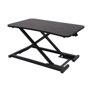 Modern Ontworpen Staande Computerbureau Met Pneumatische Heffunctie Opvouwbaar En Voor Kantoorgebouw Gebruik Houten Paneelstijl - Product Image 6