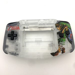 Nueva Carcasa Completa Transparente Blanca de <span class=keywords><strong>Zelda</strong></span>: <span class=keywords><strong>The</strong></span> <span class=keywords><strong>Legend</strong></span> <span class=keywords><strong>of</strong></span> <span class=keywords><strong>Zelda</strong></span> para Game Boy Advance <span class=keywords><strong>GBA</strong></span>, Repuesto - Product Image 4