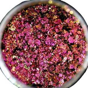 Chrom-Chamäleon-Flocken Farbwechselnde Ungiftige Anorganische Pigmente für Kosmetik, <span class=keywords><strong>Lidschatten</strong></span>, Leder & Beschichtungen - Product Image 2