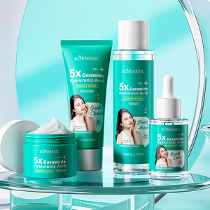 KORMESIC – Kit de Soins Visage et Corps Certifié Bpom, Formule Adulte, Réparation de la Barrière Cutanée 5X Céramide + Acide Hyaluronique, Marque Privée - Product Image 1