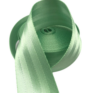 High Quality Wholesale High Strength 38mm <strong>2</strong> <strong>Inches</strong> Nylon White Seatbelt <strong>Webbing</strong> for Cars - Product Image 1