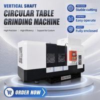 Machine de rectification verticale CNC à table ronde haute précision pour le traitement des substrats semi-conducteurs, des alliages et des pièces en cristal