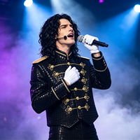 Tenues de chanteur pop des années 80, costumes de scène, icônes musicales, cosplay pour adultes, Halloween, carnaval, performance sur scène