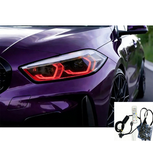 Modulo RGB SJC Auto per <span class=keywords><strong>BMW</strong></span> Serie 1 F40 <span class=keywords><strong>F44</strong></span> 20-23, Installazione Diretta Plug and Play, Controllato da APP e Telecomando, Cambio Colore - Product Image 2