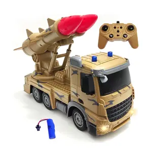 RC Car Vehicles Model Truck rc trucks kids educational set truck toys missile car veicolo giocattolo militare per natale