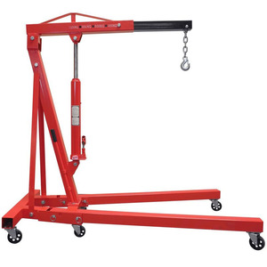 Grue de levage de moteur hydraulique pliable de 1 tonne, grue de chantier robuste pour la réparation automobile, garage, atelier - Product Image 4