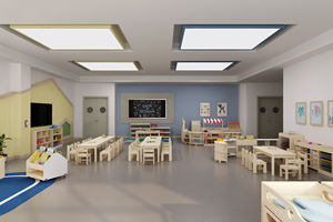 Ensembles de meubles de maternelle Montessori, meubles en bois pour la garderie, tables, chaises et armoires - Product Image 2