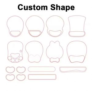 Wholesale Mouse Pad Custom Design Printed Brand Rubber PVC Promotion Office Business Gift Wrist Rest Eva Mousepad - Product Image 5