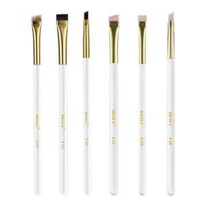 Brocha de <span class=keywords><strong>Maquillaje</strong></span> Individual <span class=keywords><strong>BEILI</strong></span>, Superventas, de Alta Calidad, Sintética, en Ángulo, para Difuminar, Corrector Plano, Cejas, Delineador de Ojos, con Bolsa - Product Image 2