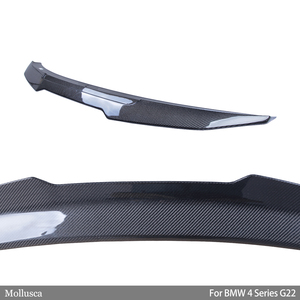 For 4 Series G22 Coupe/M4 G82 PSM Style Carbon Fiber Rear Spoiler Trunk Wing 2020-2025 - Product Image 4