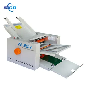 Plieuse de papier ZE-8B/2 2021 plieuse de papier populaire à vendre