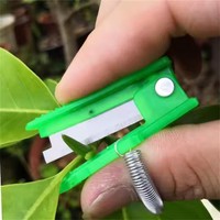 Séparateur multifonctionnel Anneau de doigt Couteau Cueillette Légumes Fruits Outil de cueillette