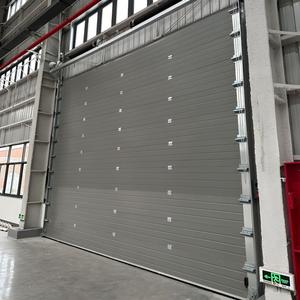 Porte de Garage Industrielle Sectionnelle Coulissante Extérieure en Acier de Haute Qualité 2025 - Product Image 5
