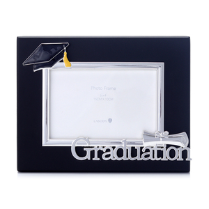 Custom Graduation Cap <strong>Photo</strong> <strong>Frame</strong> <strong>6x4</strong>"- Zinc Alloy Lightweight Handmade-Elegant Home Decor Gift Brand Labeling Premium - Product Image 1
