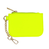 Porte-cartes à patchs en forme de trèfle solaire, Mini-bracelet, porte-clés, portefeuille en Nylon