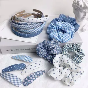 Korea design style headband hair clip hair scrunchies fashion school design for girls