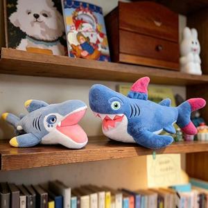 Coussin décoratif personnalisé en forme de requin et de baleine, jouet en peluche de cetaté, coussin de siège à grande bouche, poupée en peluche pour bébé, jouets animaux marins - Product Image 1