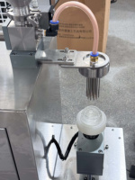 Máquina de llenado 3D de alta viscosidad con tolva neumática para pasta espesa, miel, mayonesa, chocolate y salsa de chile