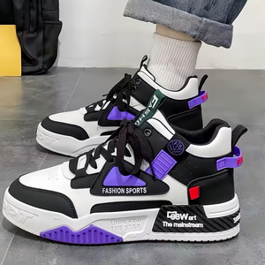 Nouvelles baskets décontractées à tige haute, respirantes, à semelle souple, confortables, chaussures de sport à semelles épaisses pour l'automne et l'hiver, chaussures de marche décontractées - Product Image 1