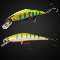 JOHNCOO 90mm 13g Naufrage 3D Eye Artificielle Appâts Minnow Leurre De Pêche