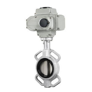 Vanne papillon motorisée électrique en fonte de type wafer COVNA 90 jours de garantie DN200 PN16 8 pouces 24 volts avec siège en caoutchouc EPDM - Product Image 4