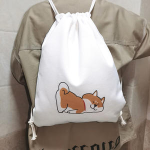 Mochila Deportiva de Lona con Cordón y Logotipo Personalizado, Bolsillo Simple, para Estudiantes, para Baloncesto, de Poliéster - Product Image 3