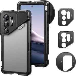 Cage pour téléphone NEEWER PA082 pour Samsung Galaxy S25 Ultra avec adaptateur de filtre 67 mm et plaques arrière pour objectifs 17 mm et monture T - Product Image 1