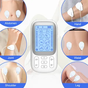 Productos de Venta caliente Unidad Tens Ems Estimulador muscular Masajeador Dispositivo de terapia