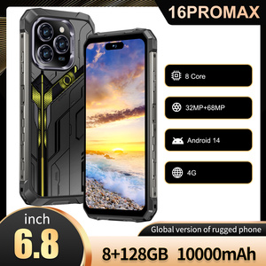 16PROMAX 超强耐用智能手机 8GB RAM 128GB ROM 大电池 LTE 高清 IP68 防水 AMOLED - Product Image 2