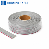 Fil isolé en PVC UL2651, conducteur en cuivre étamé, câble plat pour connexion électronique, câble ruban pour connexion interne de carte de circuit imprimé