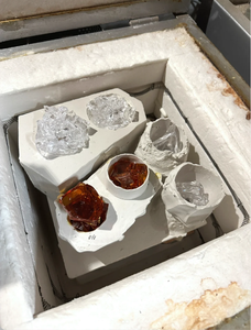 Mini four à verre personnalisé à chargement par le haut, four électrique pour la <span class=keywords><strong>poterie</strong></span>, la fusion du verre, le façonnage et la fabrication de bijoux - Product Image 3