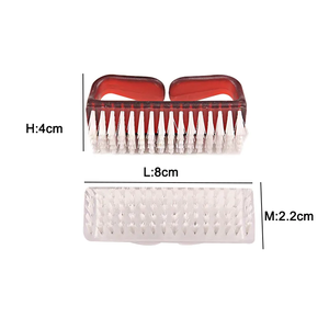 Güneş kaliteli küçük <span class=keywords><strong>Mini</strong></span> boyutu tırnak toz temizleyici fırça tırnak temizleme fırçası tırnak sanat için - Product Image 3