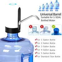 Novedosa Bomba de Agua Eléctrica Inalámbrica para Garrafón con Batería Recargable USB Mini Dispensador Automático de Agua Rápido Portátil Bombeo Sencillo