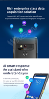 Robusto PDA 2D QR Handheld Pda Android 11 Colectores DE DATOS Logística industrial Pda 2D Escáner de código de barras Pdas