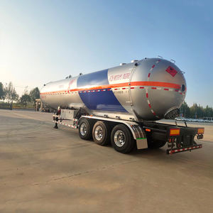 ZW Groupe 3 Essieux GPL Semi Remorque 57CBM Acier Gaz Tanker pour Propane Butane Transport GPL Gaz Transporteur Fournisseur - Product Image 5